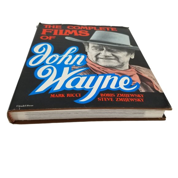 The Complete Films of John Wayne Hardcover Book - Picture 7 of 9